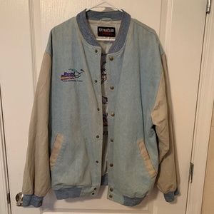 Vintage Looney Toons Road Runner Jean Jacket